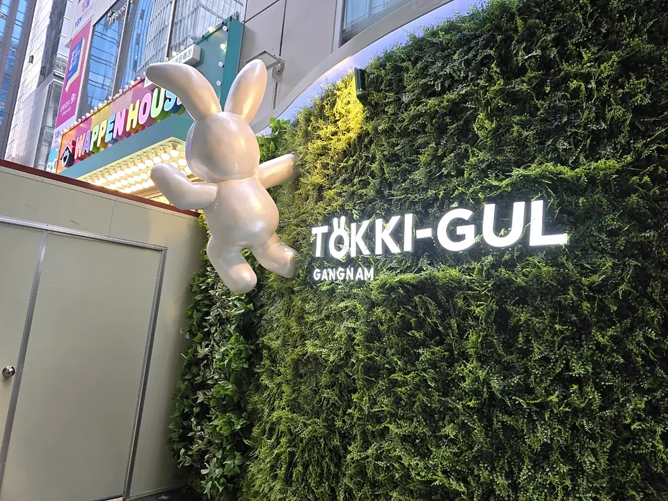 강남역 토끼굴 환경디자인